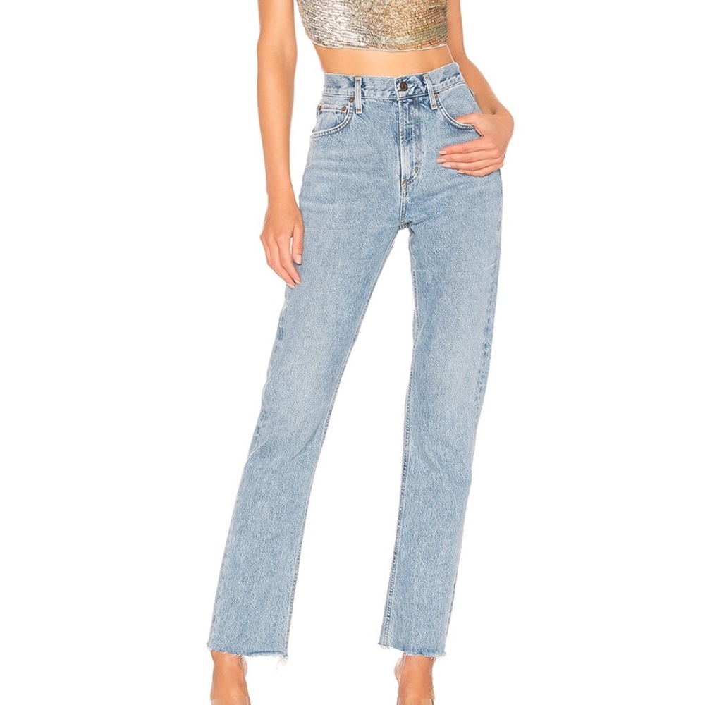 AGOLDE Cherie high rise straight in merit, size 29 EUC